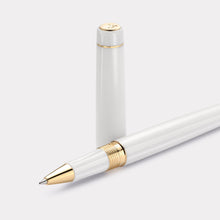 Thomas Slim Tangier 1680 Rollerball Pen – Alabaster White & Gold