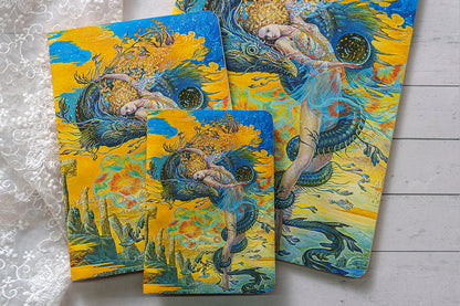 Paperblanks Temptation A4 Cahier Notebook – Plain – design detail