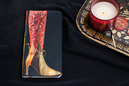 Paperblanks Temptress Slim Hardback Journal – Lined, 176 Pages – design detail