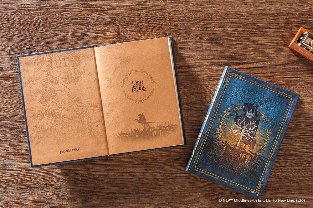 Paperblanks The Crown Reclaimed Journal Midi Hardback Journal – Lined, 144 Pages – design detail
