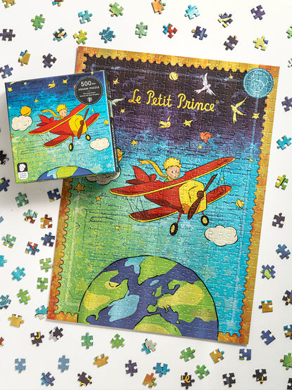 Paperblanks The Little Prince 500-Piece Jigsaw Puzzle – design detail
