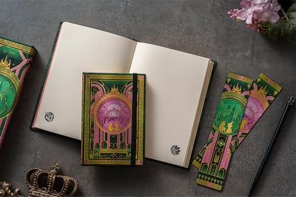Paperblanks 2027 The Magic of Wicked Ultra Hardback Diary – Week-to-View Vertical – design detail