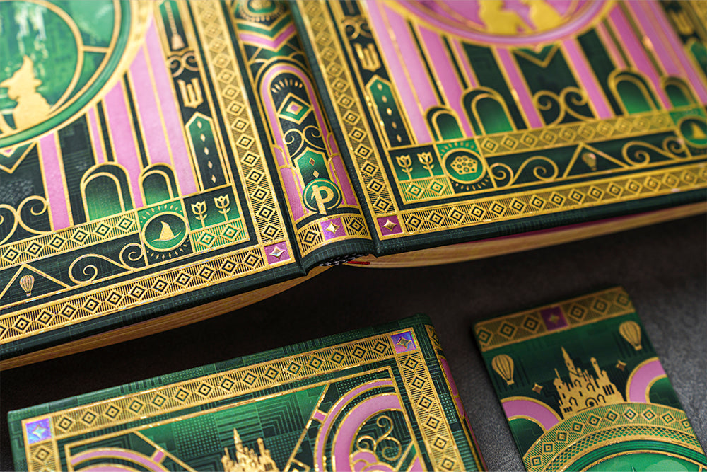 Paperblanks 2027 The Magic of Wicked Mini Hardback Diary – Week-to-View with Notes (Verso) – design detail