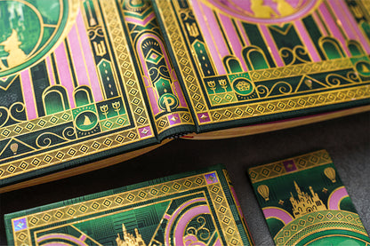 Paperblanks 2027 The Magic of Wicked Mini Hardback Diary – Week-to-View with Notes (Verso) – design detail