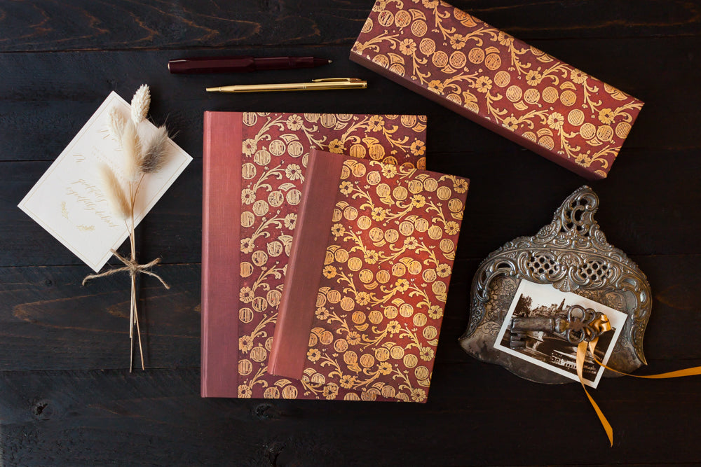 Paperblanks The Waves (Volume 4) Midi Hardback Journal – Lined, 144 Pages – design detail