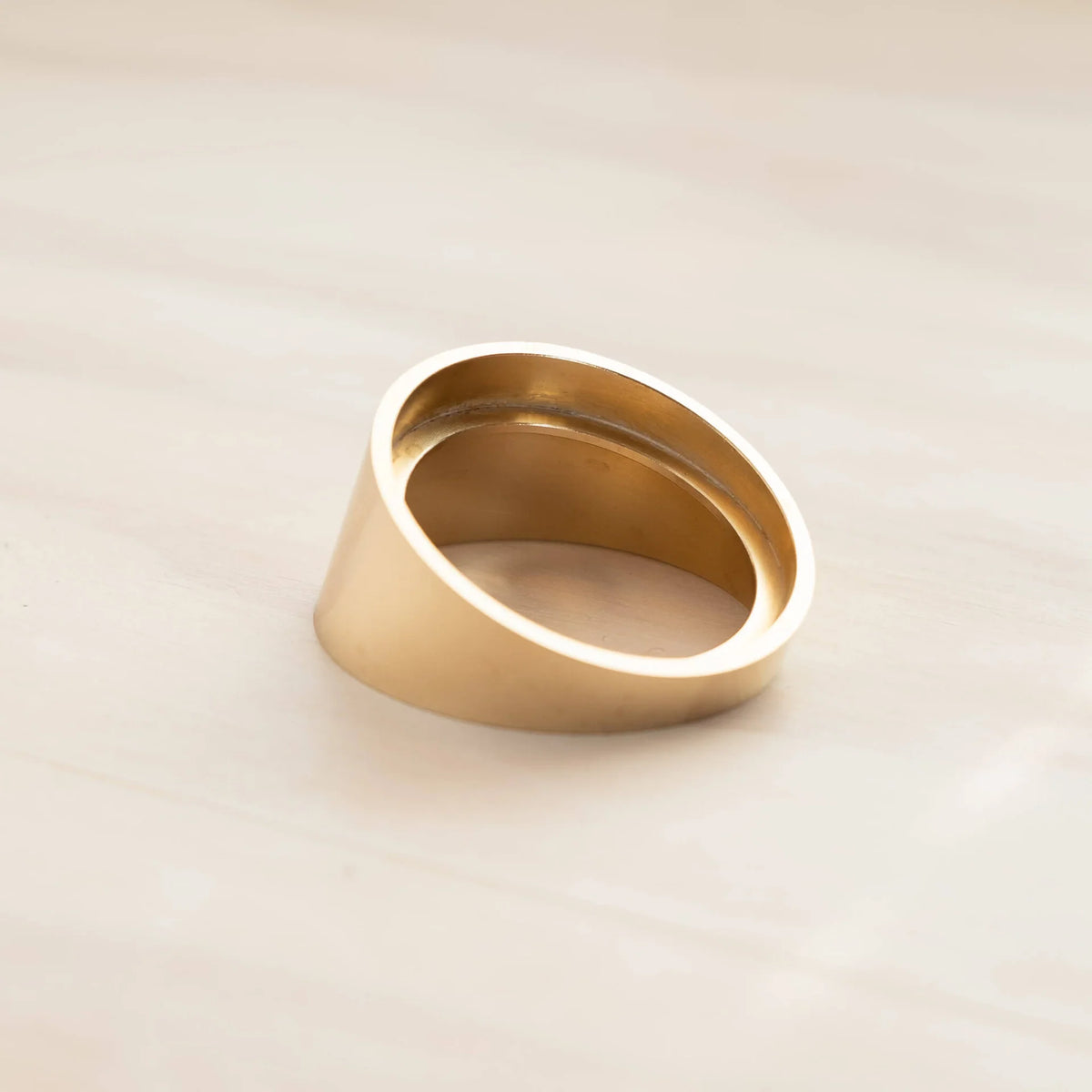 Tilt - Ink Pot Holder | Solid Brass