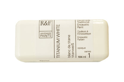 R&F Encaustic Paint 104ml – Titanium White