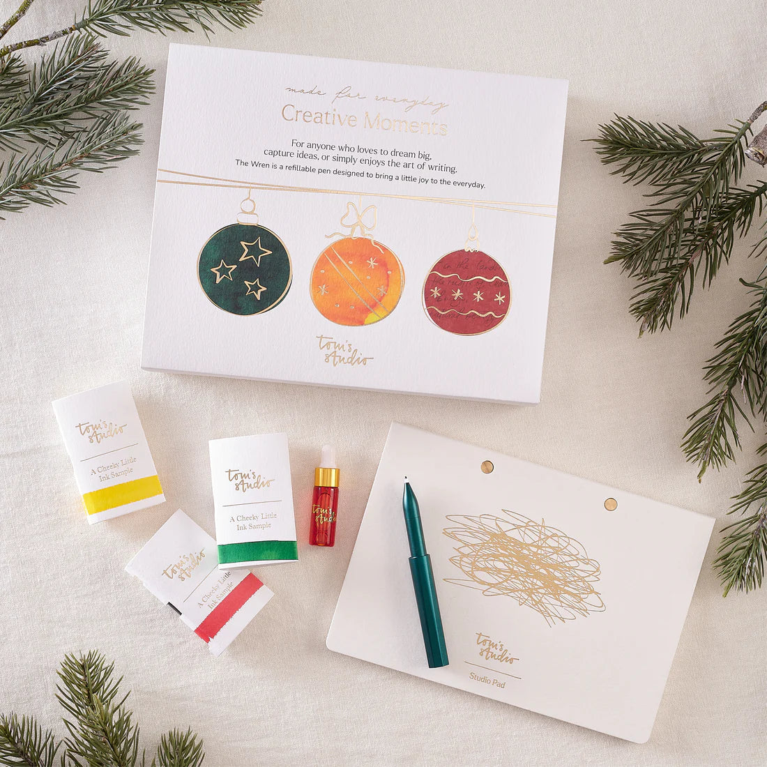 Wren – Refillable Fineliner Pen | Gift Set – Ivy
