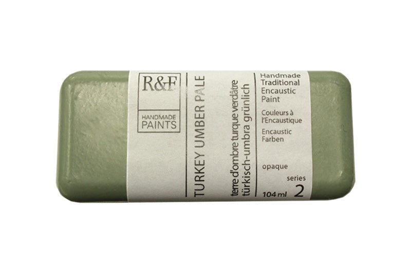 R&F Encaustic Paint 104ml – Turkey Umber Pale