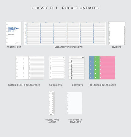Domino Soft Pocket Organiser