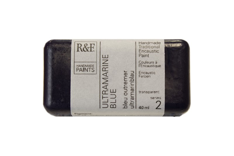 R&F Encaustic Paint 40ml – Ultramarine Blue