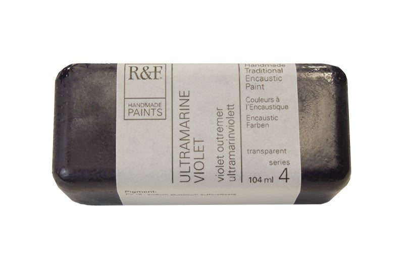 R&F Encaustic Paint 104ml – Ultramarine Violet