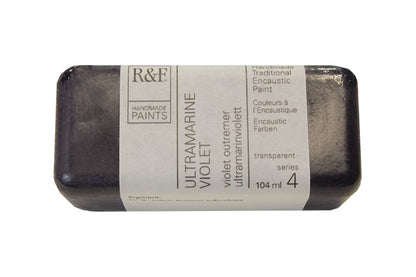 R&F Encaustic Paint 104ml – Ultramarine Violet