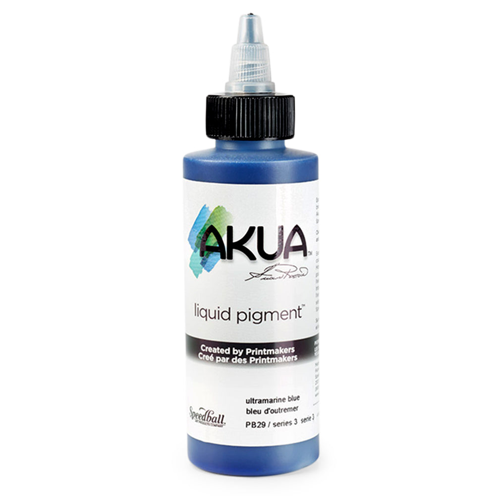 Speedball Akua Liquid Pigment 118ml, Series 3 – Ultramarine Blue