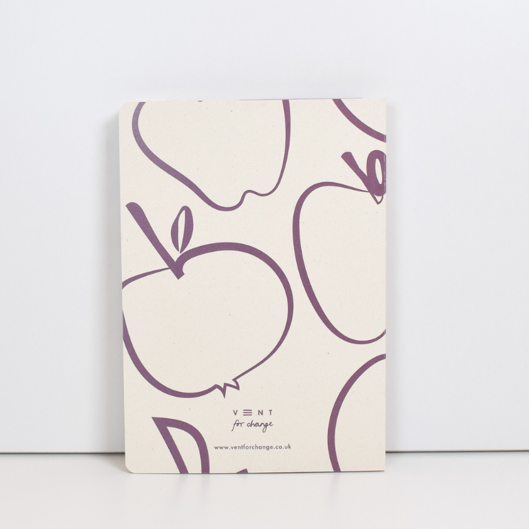 VENT ORCHARD A5 Notebook, Made with Apple Waste