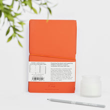 VENT Make a Mark Refillable Recycled Leather Planner – Burnt Orange