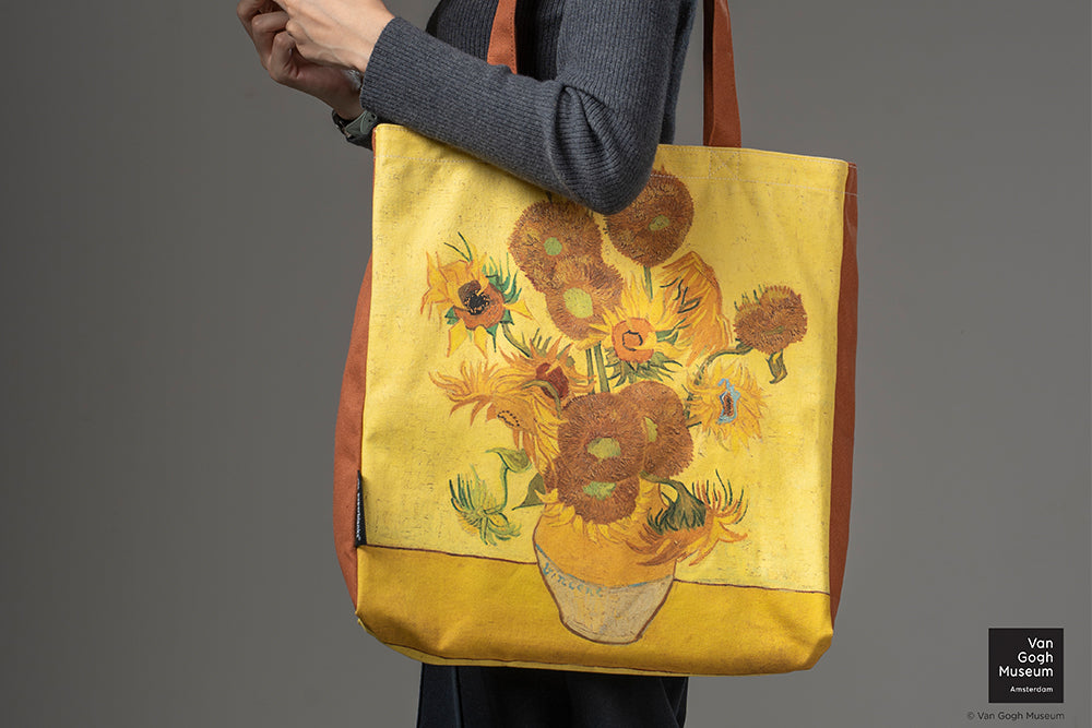 Paperblanks Van Gogh, Sunflowers Midi Hardback Journal – Plain, 144 Pages – design detail