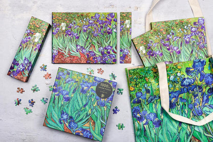 Paperblanks Van Gogh’s Irises Pencil Case – design detail