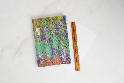 Paperblanks Van Gogh’s Irises Pencil Case – design detail