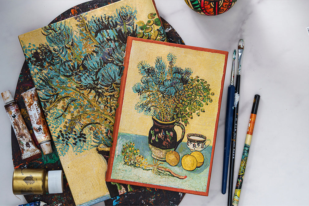 Paperblanks Van Gogh’s Still Life 500-Piece Jigsaw Puzzle – design detail