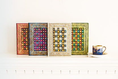 Paperblanks Verde Mini Hardback Journal – Lined, 176 Pages – design detail