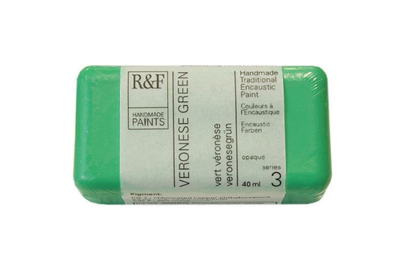 R&F Encaustic Paint 40ml – Veronese Green