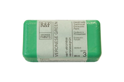 R&F Encaustic Paint 40ml – Veronese Green