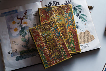 Paperblanks Viennese Fruit Ultra Hardback Journal – Plain, 144 Pages – design detail