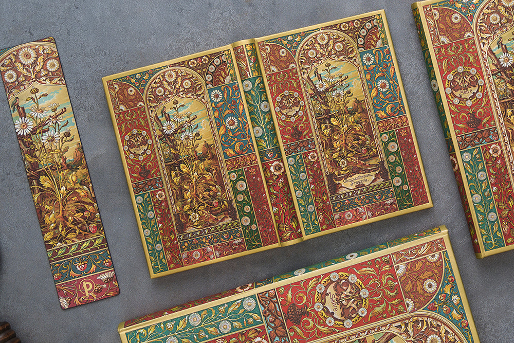 Paperblanks Viennese Fruit Ultra Hardback Journal – Lined, 144 Pages – design detail