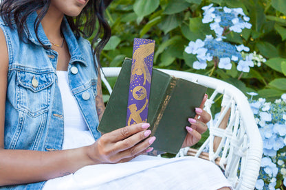 Paperblanks Violet Fairy Mini Hardback Journal – Plain, 176 Pages – design detail