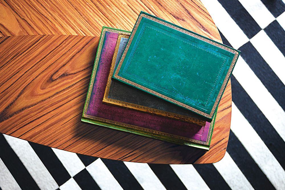 Paperblanks Viridian Ultra Hardback Journal – Lined, 144 Pages – design detail