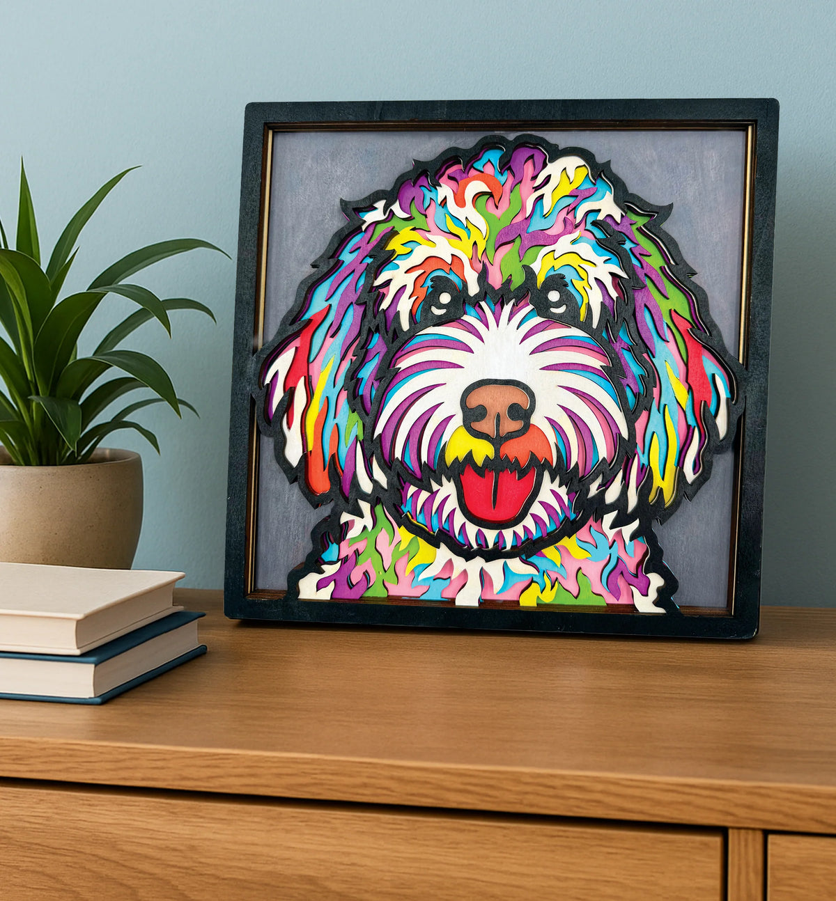 Doodle Dog Wooden Art Craft Kit