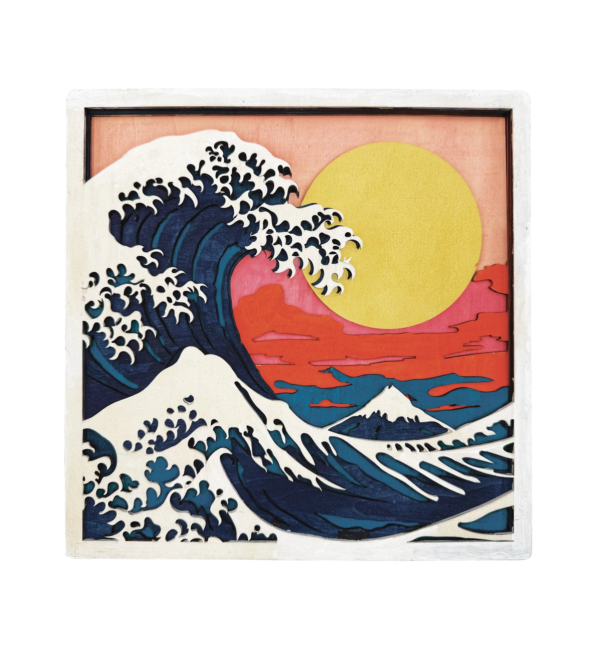 Great Wave Wooden Art Craft Kit