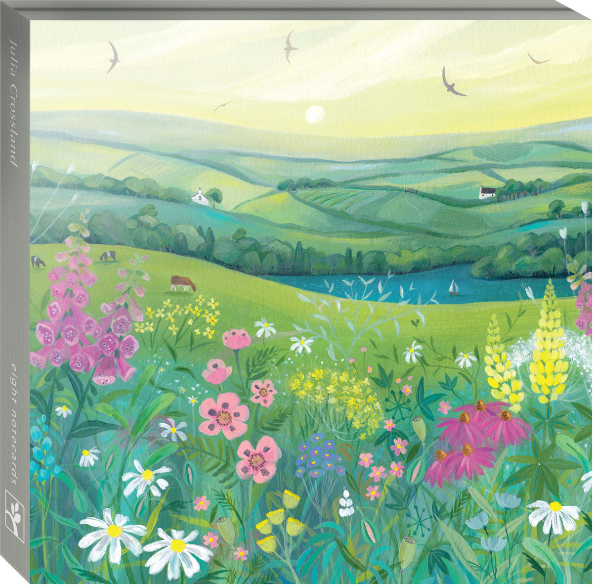 Julia Crossland 2026 Notecard Wallet – 8 Cards