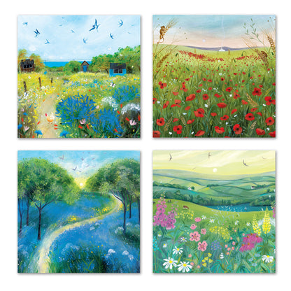 Julia Crossland 2026 Notecard Wallet – 8 Cards – image 2