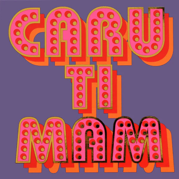 Welsh Mother's Day Card - Caru Ti Mam