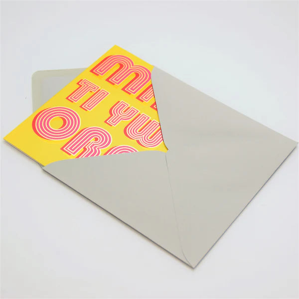 Welsh Mother's Day Card - Mam Ti Yw'r Orau