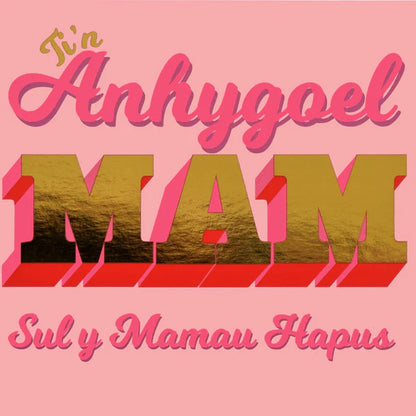 Welsh Mother's Day Card - Ti'n Anhygoel Mam