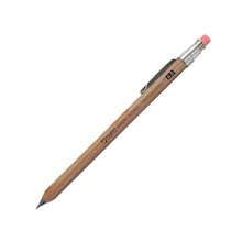 OHTO WN02 mini wooden 0.5mm mechanical pencil in Natural