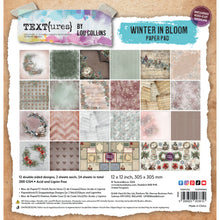 TEXT{ures} Winter in Bloom 12in x 12in Paper Pad