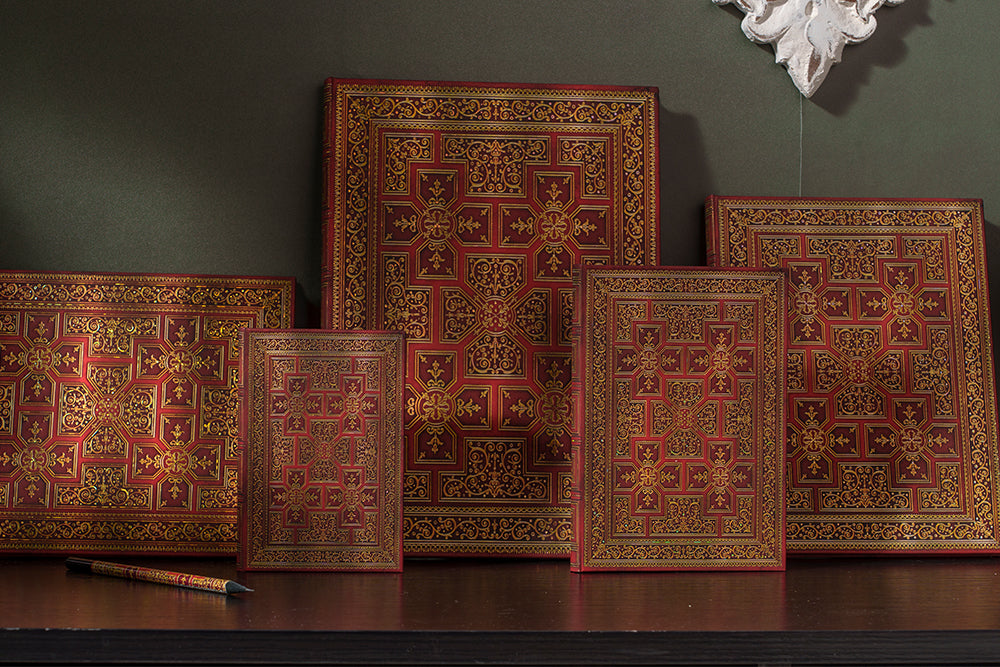 Paperblanks War of the Roses Pencils – Pack of 4 – design detail