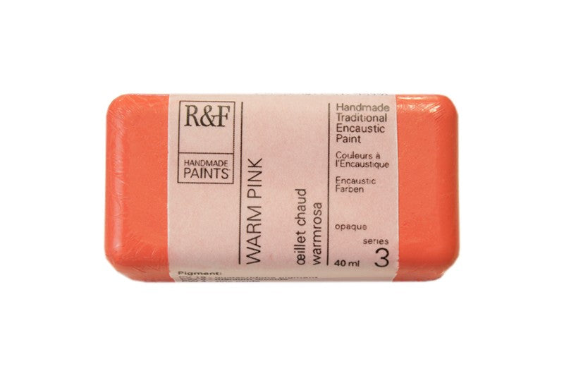 R&F Encaustic Paint 40ml – Warm Pink