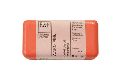 R&F Encaustic Paint 40ml – Warm Pink