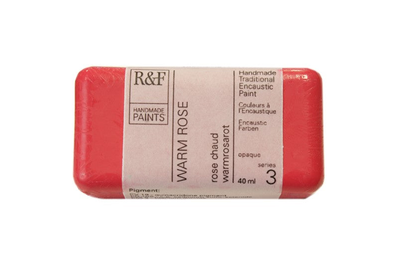 R&F Encaustic Paint 40ml – Warm Rose