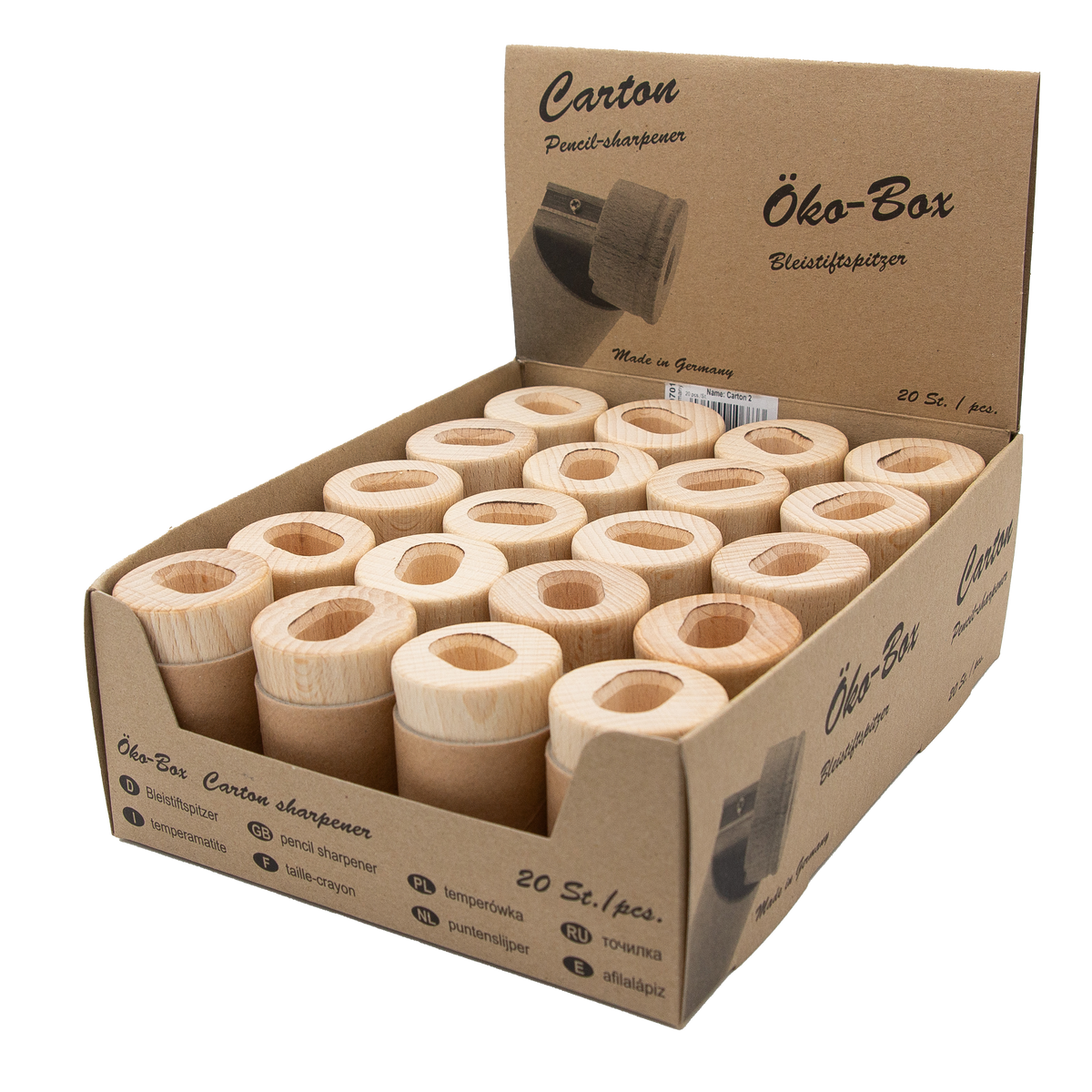 KUM Carton 2 Double Drum Sharpener – Recycled Card