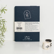 VENT RECLAIM A5 Notebook, Reclaimed Wool Cover – Blue