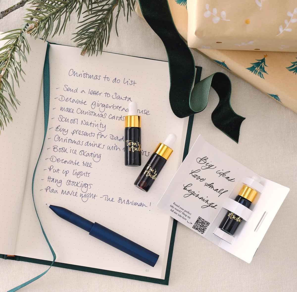 Wren – Refillable Fineliner Pen | Gift Set – Iris