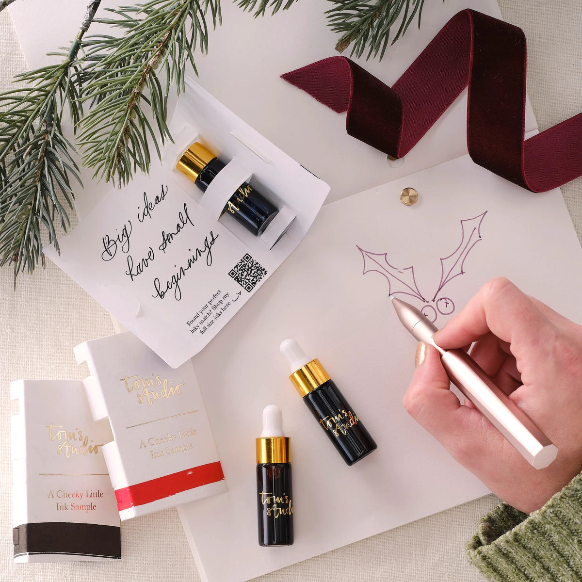 Wren – Refillable Fineliner Pen | Gift Set – Iris