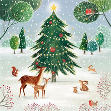 Forest Scene Charity Christmas Card 6 Pack