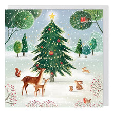 Forest Scene Charity Christmas Card 6 Pack